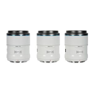Sirui Sniper Kit 23mm, 33mm & 56mm F1.2 Keramik  Weiß Fujifilm X