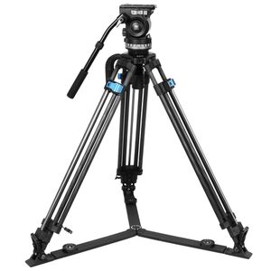 Sirui SQ75 Carbon 1 Step Broadcaststativ + VHS10 Fluid Videoneiger 