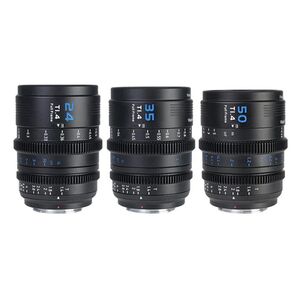 Sirui Vision Prime T1.4 Full-Frame Cine Lens  24-35-50 mm schwarz