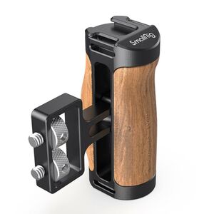 SmallRig 2913 Wooden Mini Side Handle (1/4”-20 Screws) 