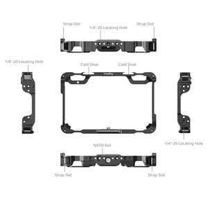 SmallRig 5030 Monitor Cage Kit für Atomos Shinobi II / Shinobi GO 