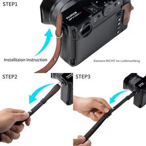 SmallRig Ledertaschen-Set für FUJIFILM GFX100RF  schwarz