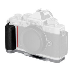 SmallRig L-förmiger Griff für Nikon Z f  Silikongriff silber