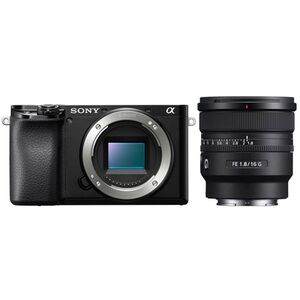 Sony Alpha 6100a (ILCE-6100A) + SEL 16mm f/1.8 G  schwarz