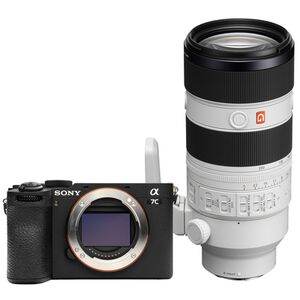 Sony Alpha 7C II (ILCE-7CM2) + 70-200mm f/2,8 GM2 OSS  schwarz