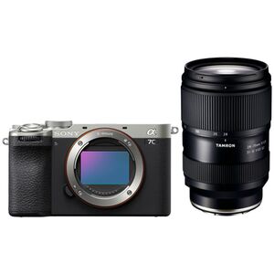 Sony Alpha 7C II (ILCE-7CM2) + Tamron 28-75mm f/2,8 Di III VXD G2  silber