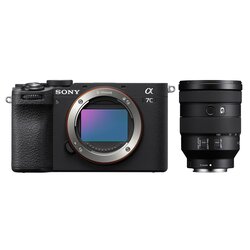 Sony Alpha 7C II (ILCE-7CM2) Gehäuse + SEL 24-105mm f/4,0 G OSS  schwarz