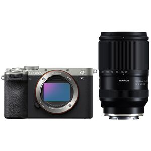 Sony Alpha 7C II (ILCE-7CM2) + Tamron 28-300mm f/4-7,1 Di III VC VXD  silber