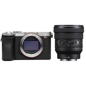 Sony Alpha 7C R (ILCE-7CR) + 16-35mm f/4.0 G PZ  silber