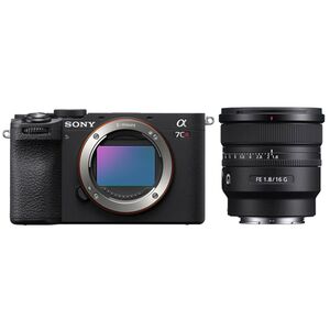 Sony Alpha 7C R (ILCE-7CR) + SEL 16mm f/1.8 G  schwarz