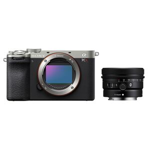 Sony Alpha 7C R (ILCE-7CR) + SEL 40mm f/2,5 G  silber