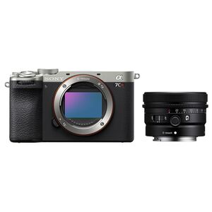 Sony Alpha 7C R (ILCE-7CR) + SEL 50mm f/2,5 G  silber