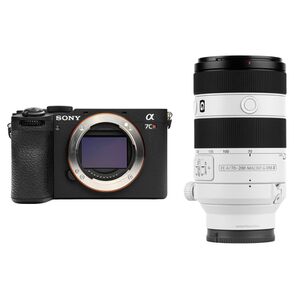 Sony Alpha 7C R (ILCE-7CR) + SEL 70-200mm f/4,0 OSS G II  schwarz