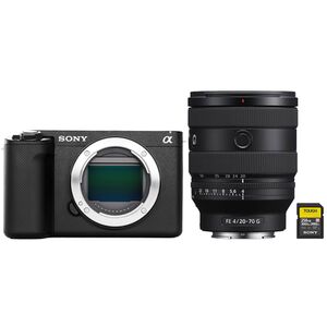 Sony Alpha ZV-E1 + SEL 20-70mm f/4.0 G + Speicherkarte UHS-II R300 TOUGH 256 GB 