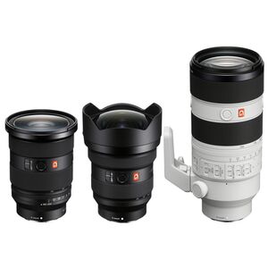 Sony SEL 12-24mm GM + SEL 24-70mm GM2 + SEL 70-200mm GM2 