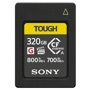 Sony Tough CFexpress Karte Typ A R 800 MB/S / W 700 MB/S  320 GB