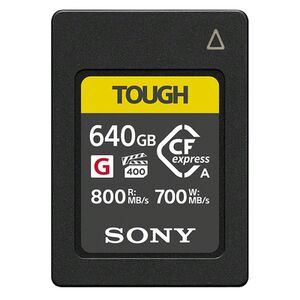 Sony Tough CFexpress Karte Typ A R 800 MB/S / W 700 MB/S  640 GB