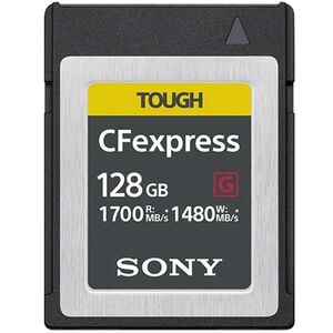 Sony Tough CFExpress Karte Type B R 1700MB/S W 1480 MB/S  128 GB