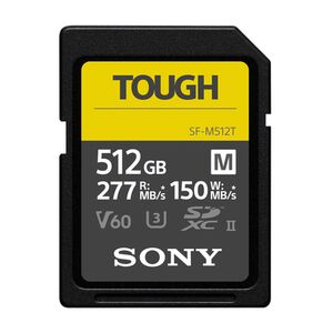Sony Tough SDXC-Karte Cl10 UHS-II U3 V60 277/150 MB/s  512 GB