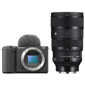 Sony Vlog-Kamera Alpha ZV-E10 II + Sigma AF 28-45mm f/1.8 DG DN ART 