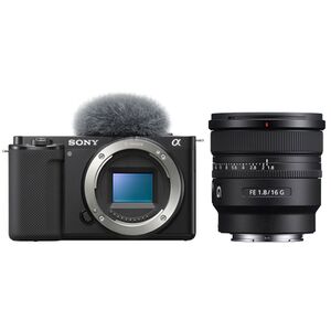 Sony Vlog-Kamera Alpha ZV-E10 + SEL 16mm f/1.8 G 