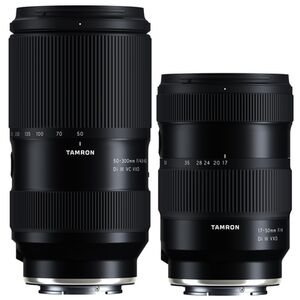 Tamron 17-50mm f/4 Di III VXD + 50-300mm f/4.5-6.3 Di III VC VXD   Sony FE-Mount