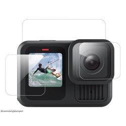 Telesin Screenprotector-Set gehärtetes Glas für GoPro 13 