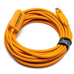 Tether Tools TetherBoost Pro USB-C Verlängerungskabel für USB-C an USB-C Kabel  Orange