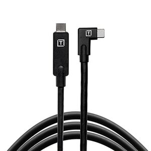 Tether Tools Tools TetherPro USB-Datenkabel für USB-C an USB-C  Schwarz 4,6 m