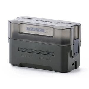 Tilta Ladestation Batterie Kit für NP-FZ100  4 Batterien grün