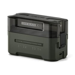 Tilta TBC-BLK22-B-GN DMW-BLK22 Charging Station Battery Kit (4 Batteries) 