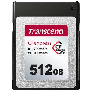 Transcend CFExpress-Karte Type B TLC (1700/1000 MB/s)  512 GB 