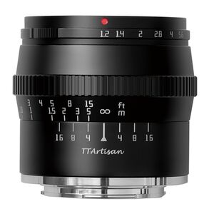 TTArtisan 50mm f/1,2  Canon RF-S schwarz