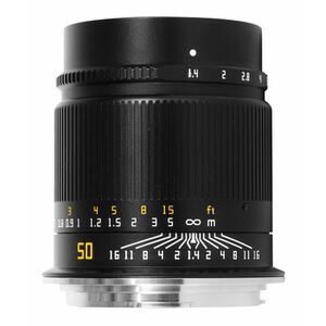 TTArtisan 50mm f/1,4  Canon RF