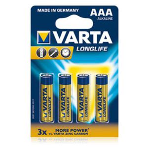 Varta Batterie 4103 Longlife Extra  4er-Pack