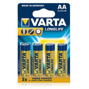 Varta Batterie 4106 Longlife Extra  4er-Pack