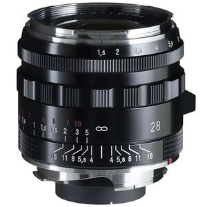 Voigtländer Nokton 28mm f/1,5 Type II VM asphärisch  Leica M schwarz
