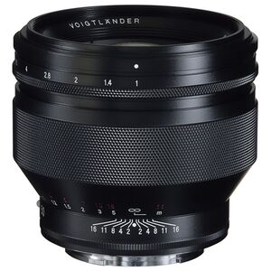 Voigtländer Nokton 50mm f/1.0 asphärisch   Sony FE-Mount
