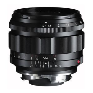 Voigtländer Nokton 50mm f/1,2  II VM, asphärisch  Leica M schwarz
