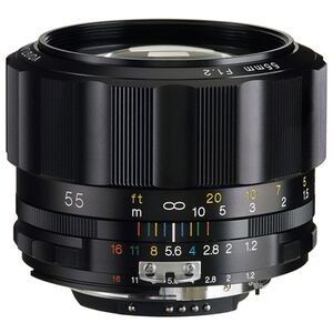 Voigtländer Nokton 55mm f/1,2 SLIIS  Nikon FX