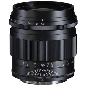 Voigtländer Nokton 75mm f/1,5 asph.  Nikon Z