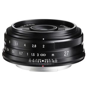Voigtländer Ultron 27mm f/2.0  Fujifilm X schwarz