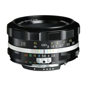 Voigtländer Color Skopar 2,8/28mm SLII-S asphärisch  Nikon FX schwarz