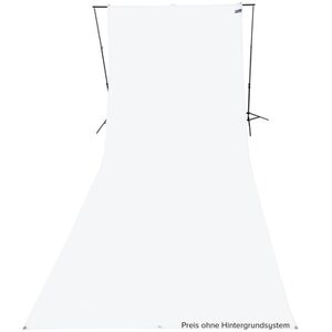 Westcott Hintergrundstoff  Weiß 270 x 600 cm