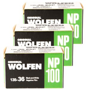Wolfen SW-Film Original NP100 135/36  3er Pack