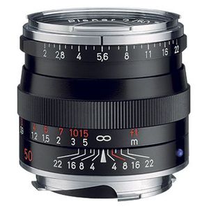 Zeiss Planar T* 50mm f/2 ZM  Leica M schwarz