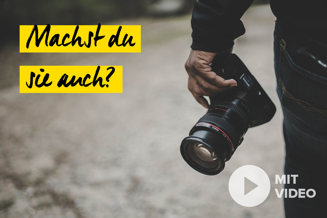 Fehler Fotografen