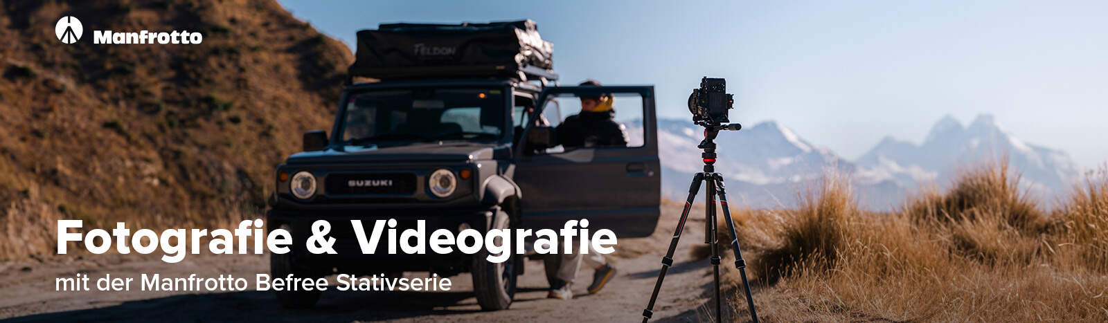 Manfrottostative fÃ¼r jede Art von Content