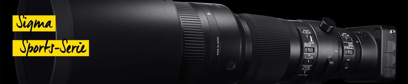 Sigma Sports Serie Objektive