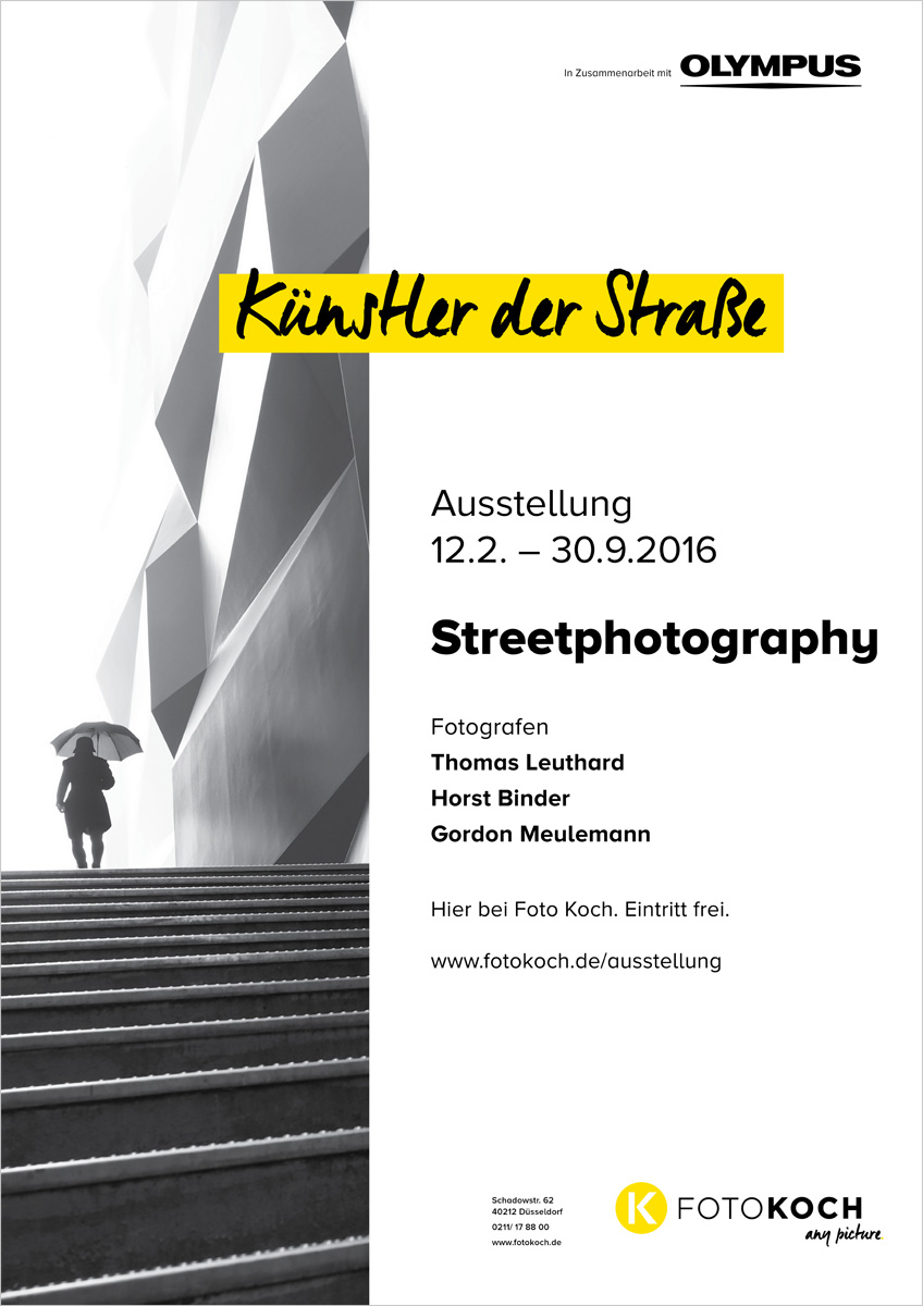 Ausstellung Streetphotography Foto Koch Düsseldorf